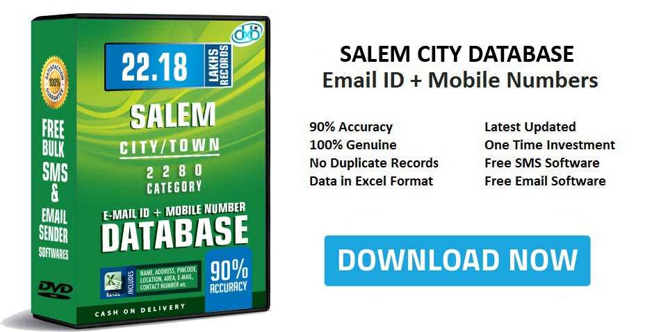 Salem mobile number database free download